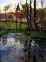 Thaulow, Frits - The Old Church by the River